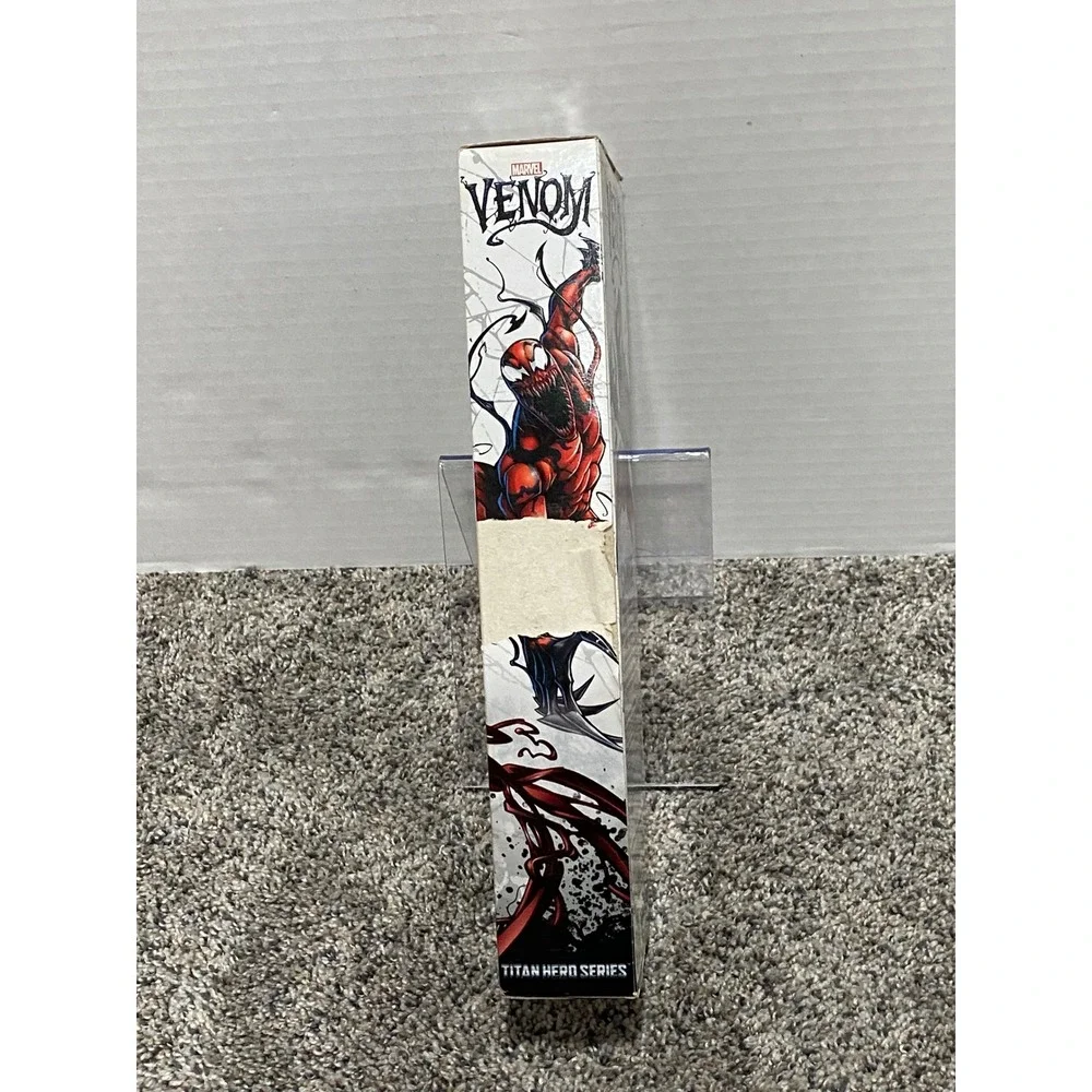 Action Figure Marvel Hasbro Kids Red New Damaged Box Titan Hero Carnage 12